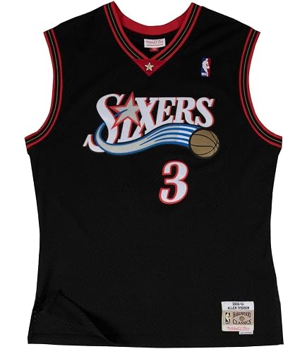 ウェア Philadelphia 76ers NBA Jersey Iverson Amazon.com : Allen Iverson Philadelphia 76ers Mitchell and Ness
